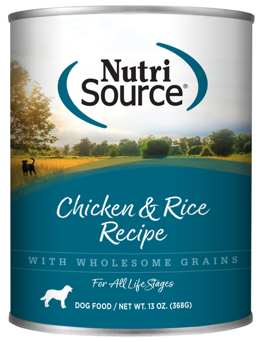 NutriSource® Chicken & Rice Recipe Wet Dog Food