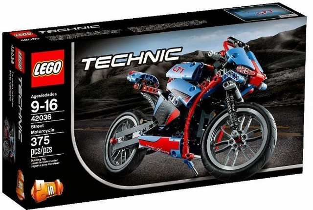 PANTONE　サバイバルキット　フルエディション LEGO® Technic Street Motorcycle - 42036 - Knoxville, TN - Agri