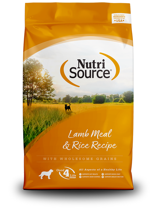 NutriSource® Adult Lamb & Rice Recipe Dry Dog Food
