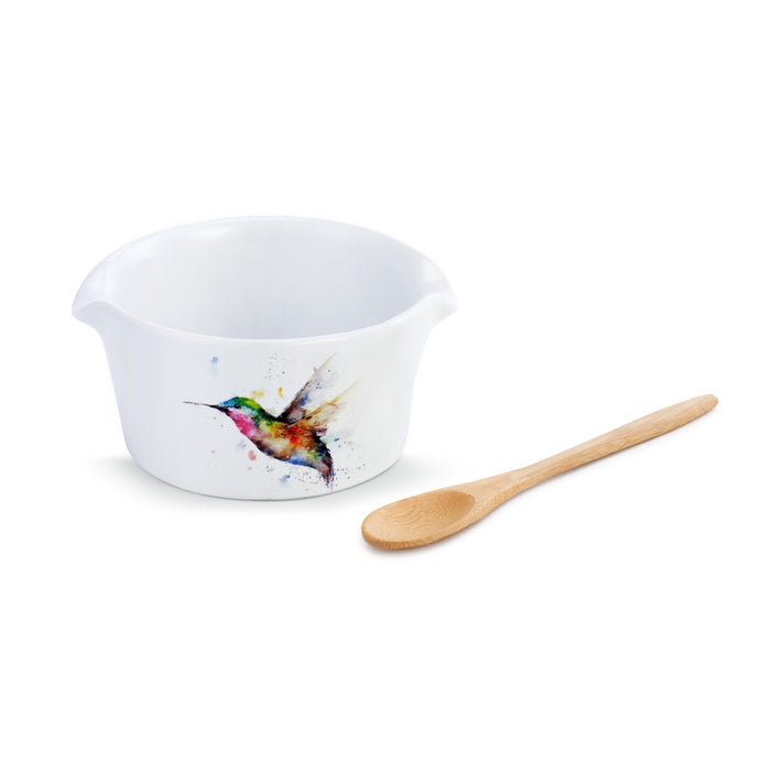INCOMING HINGBIRD APPT BOWL WITH SPOON