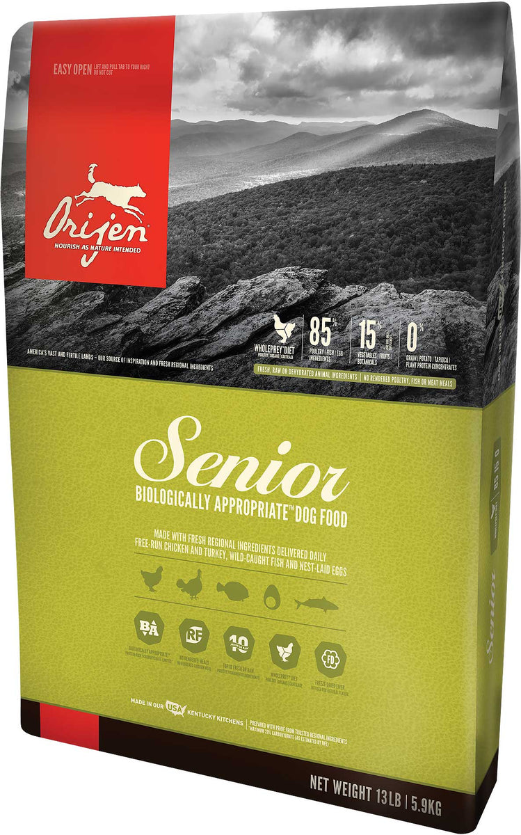 Orijen Senior Grain Free Dry Dog Food