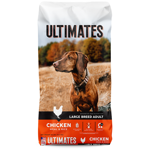 ULTIMATES CHICKEN MEAL & RICE FOR LARGE BREED ADULT DOGS
