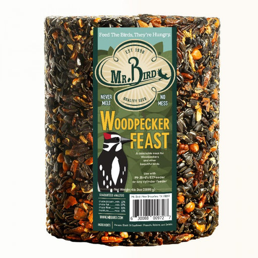 Mr. Bird Woodpecker Feast Seed Cylinder