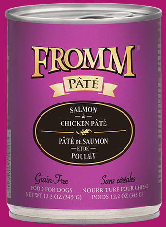 Fromm Family Gold Salmon & Chicken Pâté Food for Dogs