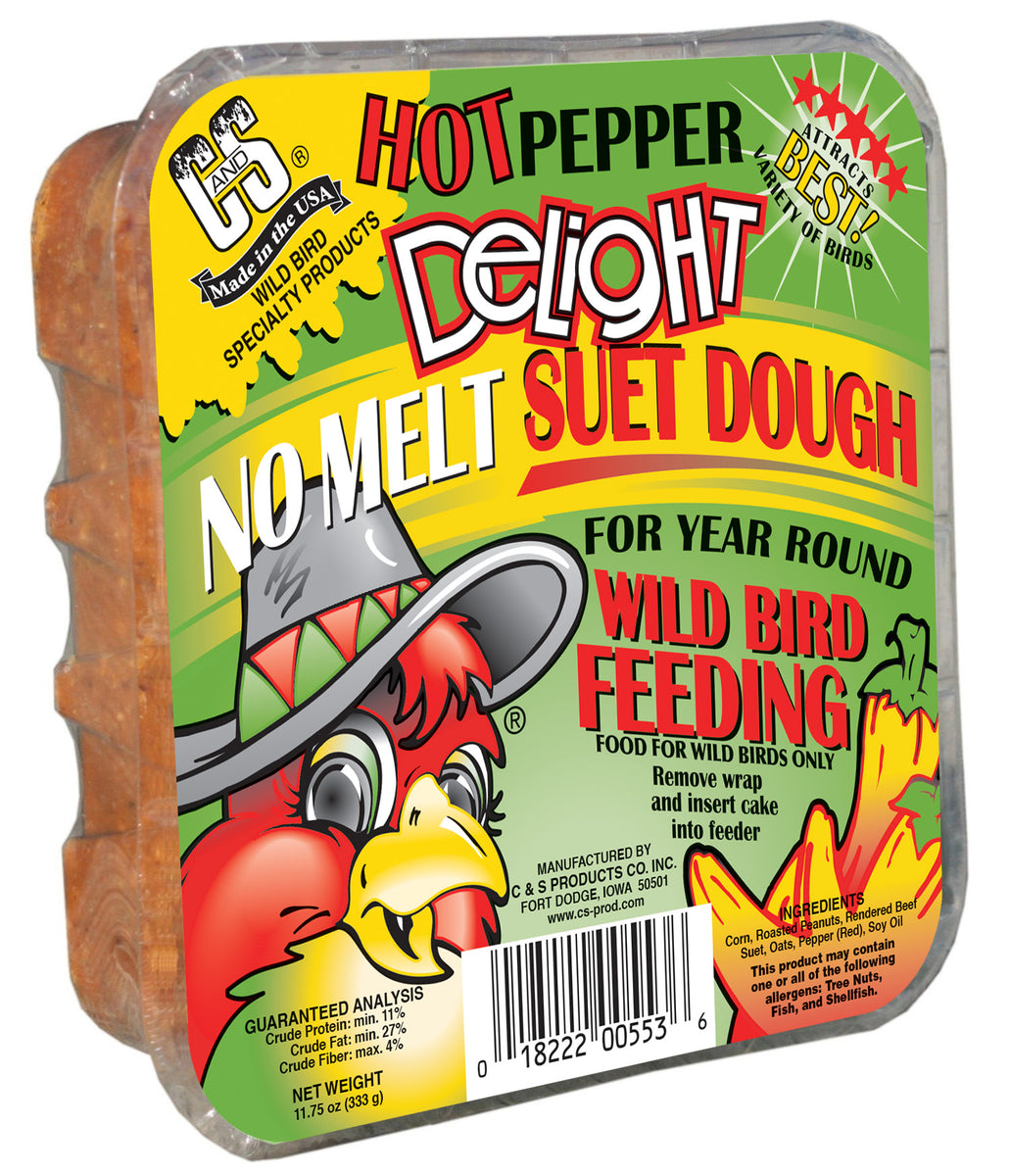 Hot Pepper Delight No Melt Suet Dough Knoxville, TN Agri Feed Pet Supply