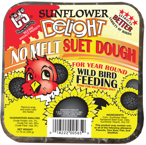 Sunflower Delight No Melt Suet Dough