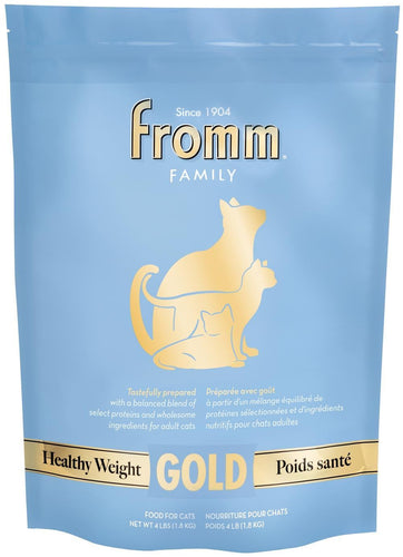 Fromm Healthy Weight Gold Cat Food 4lb.