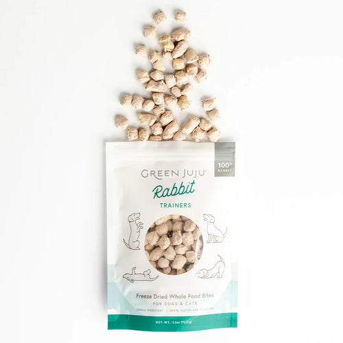 Green Juju Freeze Dried 100% Rabbit Trainers Dog Treat