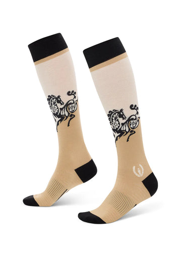 Frolic Horse Knee-Hi Socks
