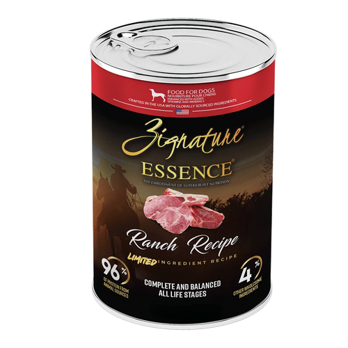 Zignature Essence LIR Ranch Recipe Wet Food Can - 13oz