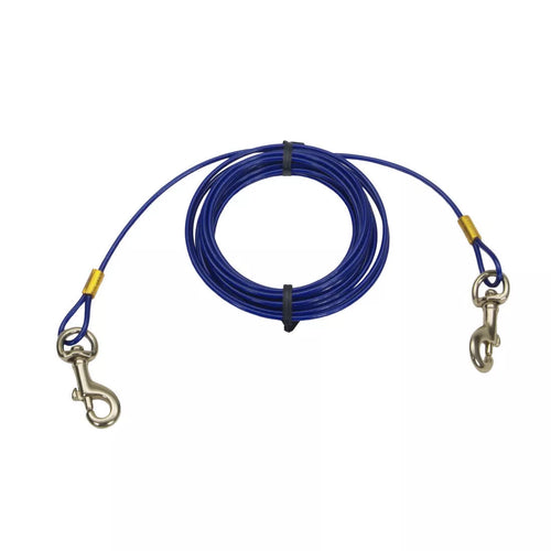 Titan Medium Cable Dog Tie Out - 15 ft