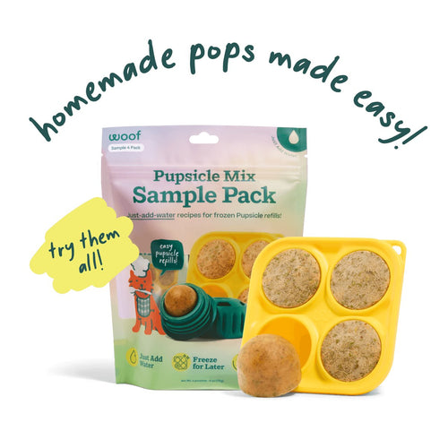 Woof Pupsicle Mix Sample Pack