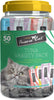 Fussie Cat Tuna 5 Flavors Variety Lickable Cat Treats, 0.5-oz tube, 50 count