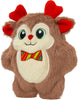 KONG Holiday Snuzzles Bow Tie Reindeer - Medium Dog Toy