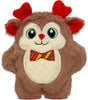 KONG Holiday Snuzzles Bow Tie Reindeer - Medium Dog Toy