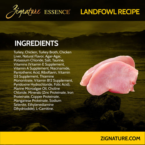 Zignature Essence LIR Landfowl Recipe Wet Food Can - 13oz