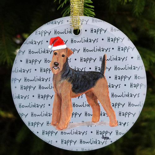 Airedale Terrier Christmas Ornament