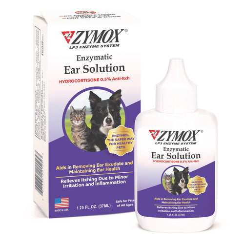 ZYMOX Enzymatic Ear Solution with 0.5% Hydrocortisone