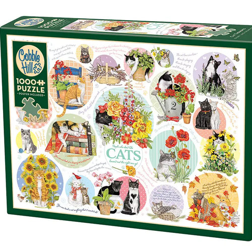 Cat Thoughts 1000pc Puzzle
