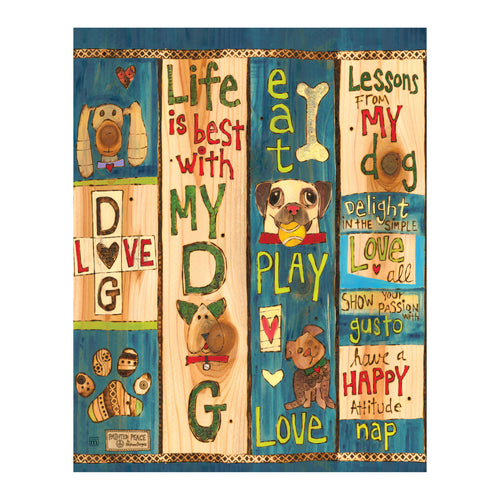 Lessons from my Dog 20 Art Pole