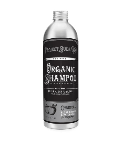 Project Sudz Organic Charcoal Liquid Shampoo 10oz