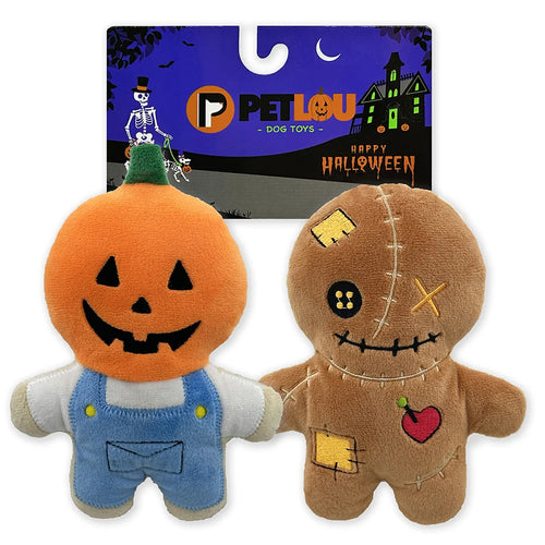 7 Trick or Treat Pals - Scarecrows Dog Toy