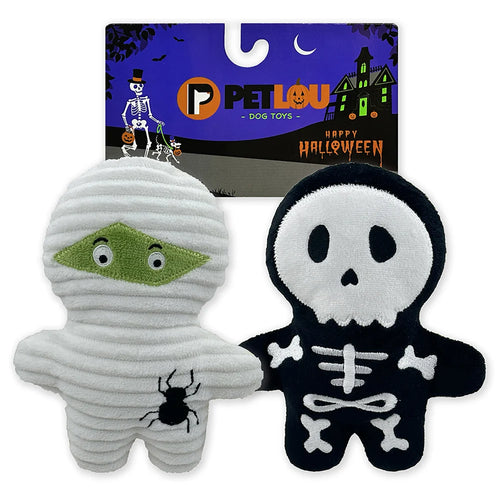 7 Trick or Treat Pals - Mummy & Bone Dog Toy