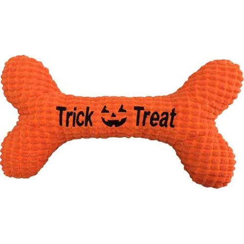 16 Trick or Treat Bone Dog Toy