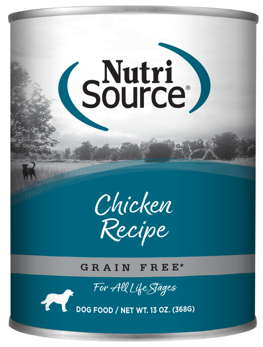 NutriSource® Chicken Recipe Grain Free Wet Dog Food