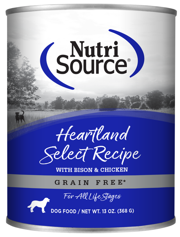 NutriSource® Heartland Select Wet Dog Food 13oz.