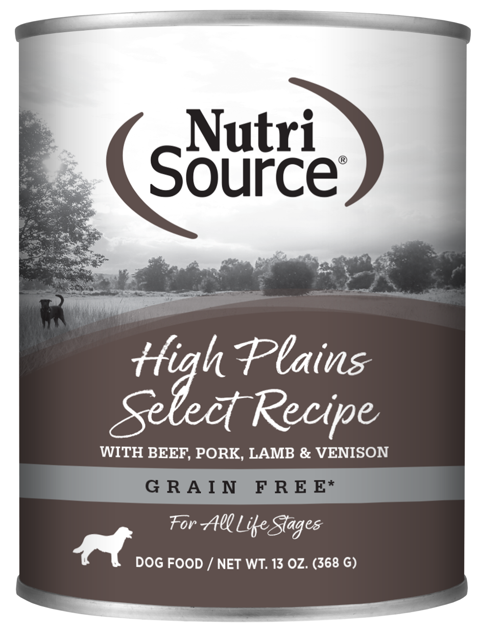 NutriSource® High Plains Wet Dog Food 13oz — Agri Feed Pet Supply