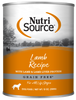 NutriSource® Lamb Recipe Grain Free Wet Dog Food