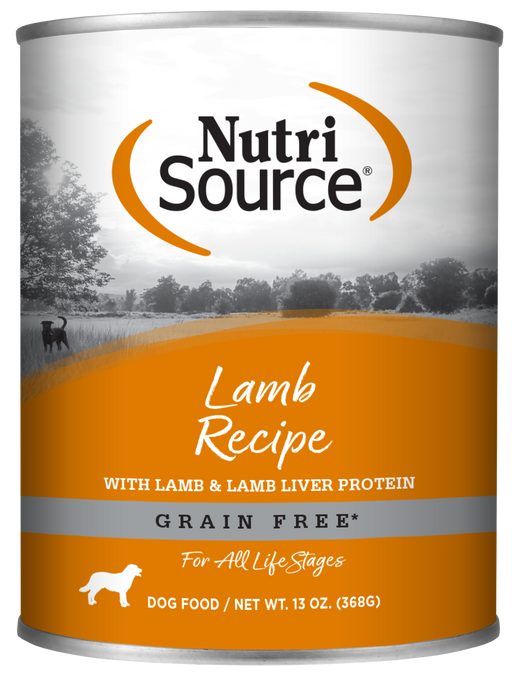 NutriSource® Lamb Recipe Grain Free Wet Dog Food