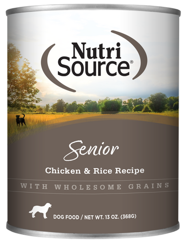 Nutriosurce Senior Chicken & Rice Wet Dog Food 13oz