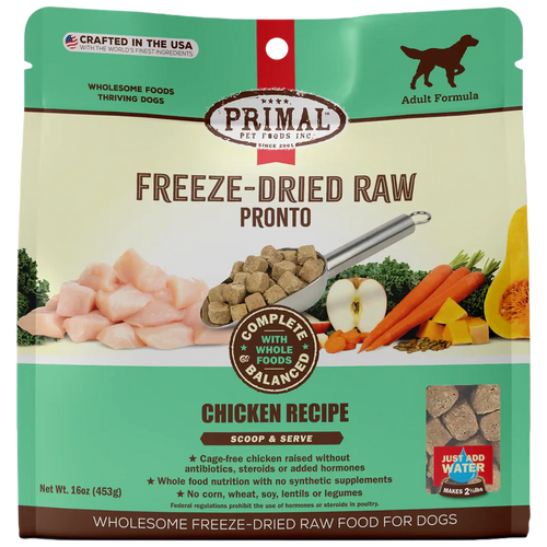 Primal Freeze-Dried Raw Pronto Chicken