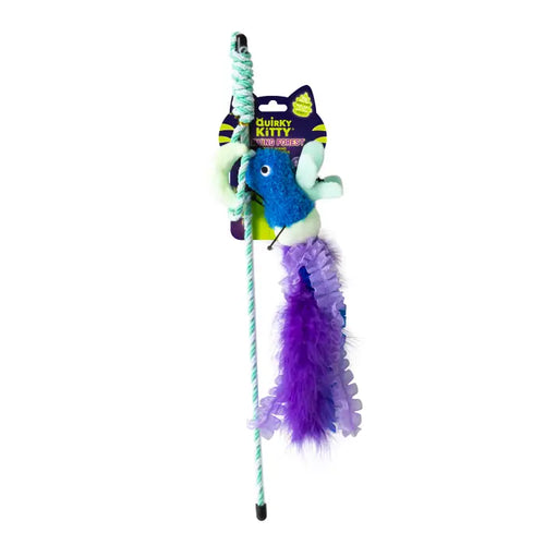 Quirky Kitty Firefly Wand Cat Toy