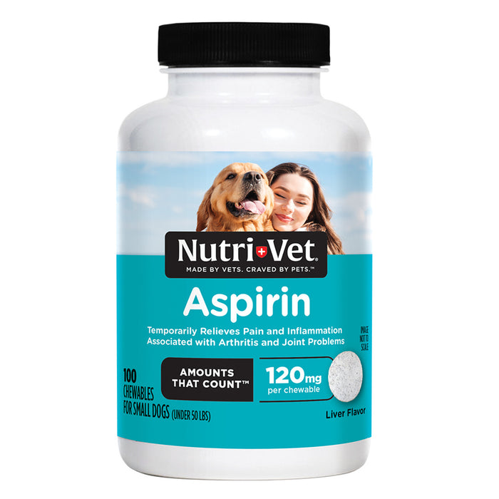 Nutri-Vet Chewable Aspirin Small Dog Chews
