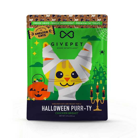 Halloween Purr-ty Freeze-Dried Cat Treats 1.25z