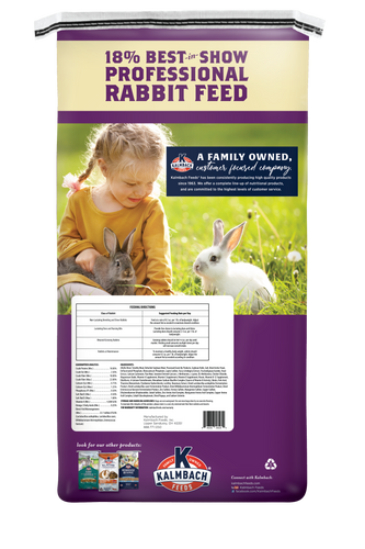 18% Best-in Show Professional Rabbit Feed - 50lb