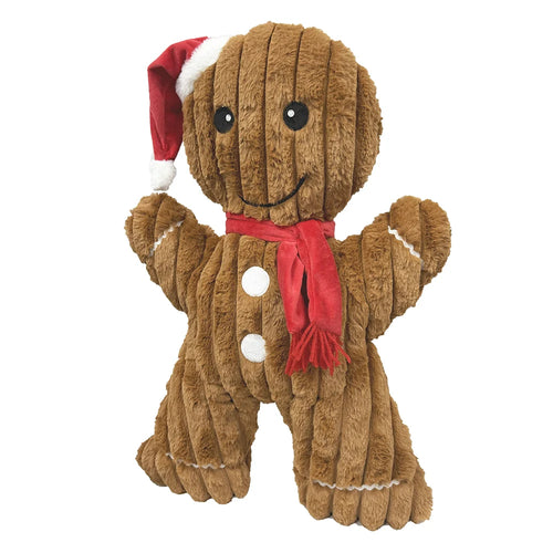 24 Christmas Gingerbread Man Dog Toy