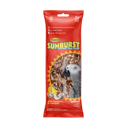 SUNBURST TREAT STICKS COCONUT & BANANAS - PARROT