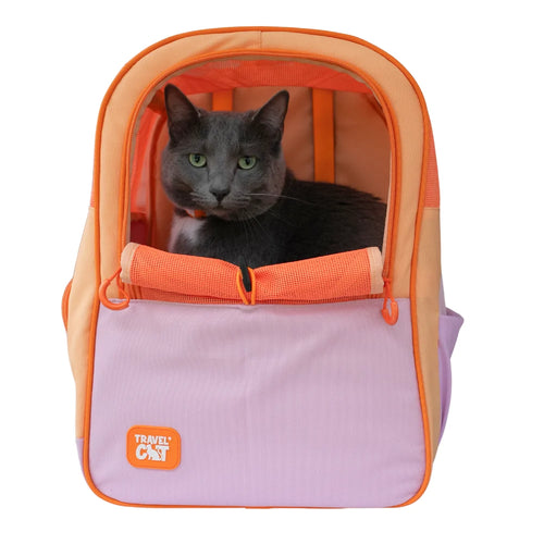 The Explorer Cat Backpack - Sunset Pink