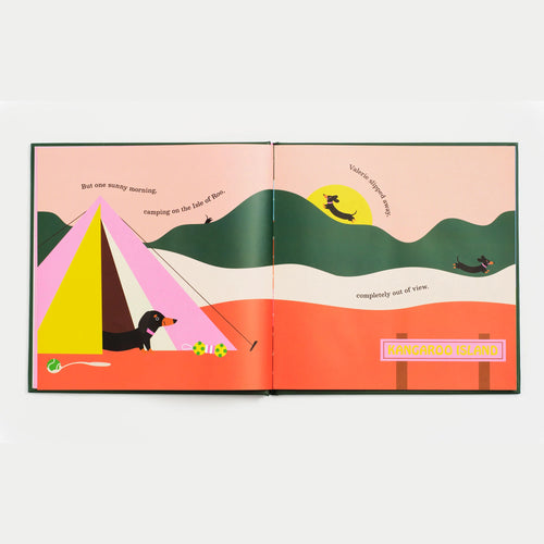 Valerie - Legendary Dachshund Explorer Hardcover Book