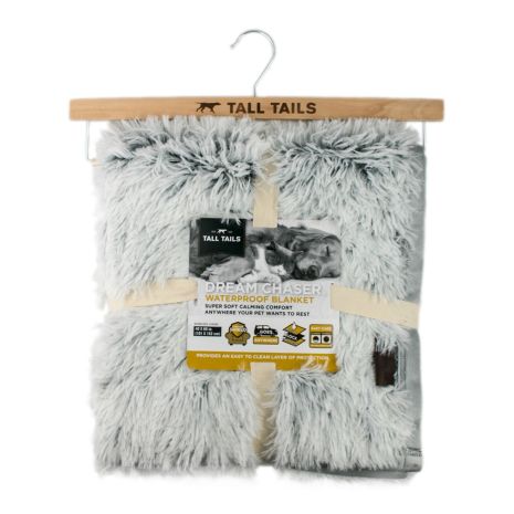 Tall Tails Frosted Grey Waterproof Dog Blanket - 40 x 60