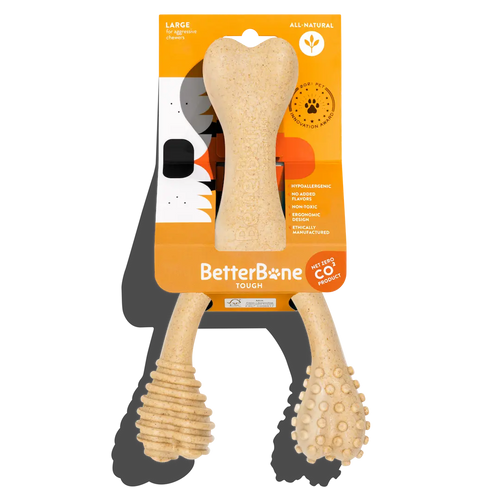 BetterBone Hard Density Large Natural Hypoallergenic