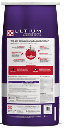 Purina® Ultium® Gastric Care Horse Feed - 50lb