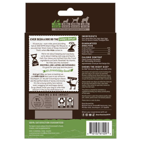 No-Hide® Pork Stix - Value Box of 20