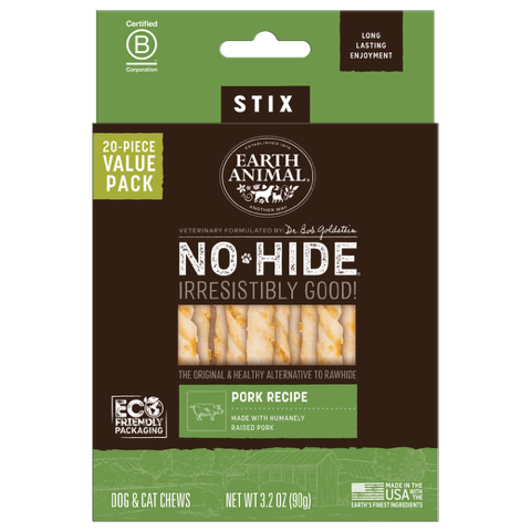 No-Hide® Pork Stix - Value Box of 20