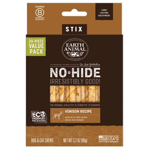 No-Hide® Venison Stix - Value Box of 20