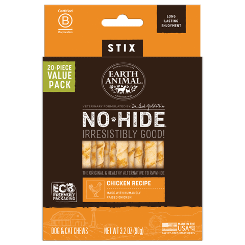 No-Hide® Chicken Stix - 20 Count Value Box